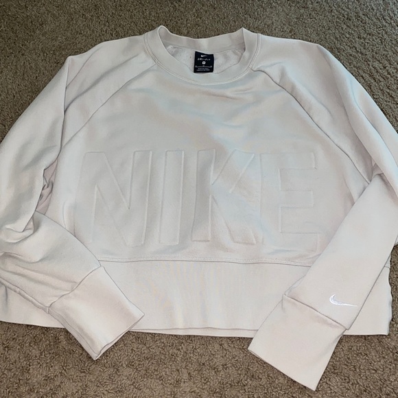 nike nude sweater